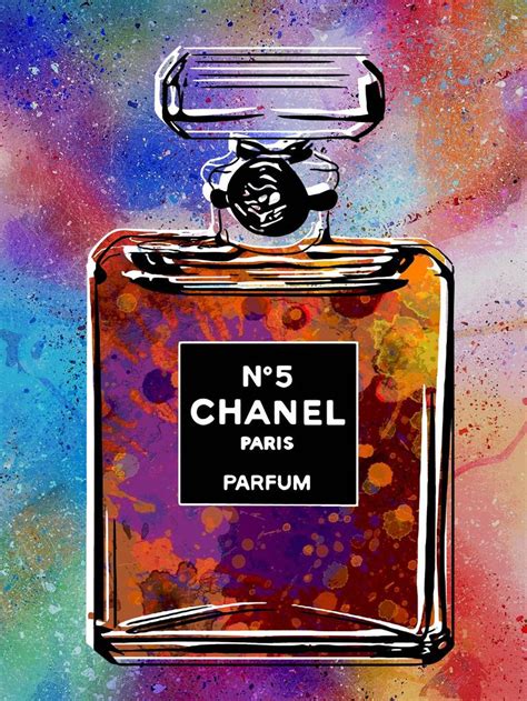 chanel perfume canvas|free printable Chanel wall art.